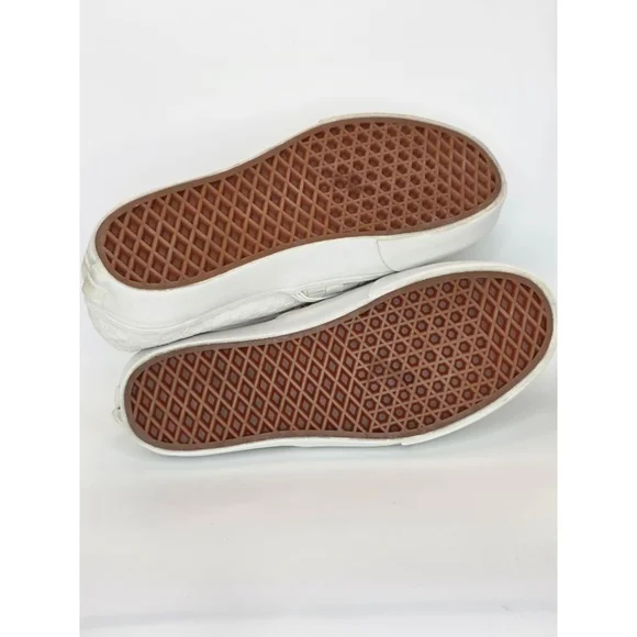 Vans Platform Woven Blanc De Blanc Checkerboard Unisex Sneakers 8M/9.5W - Picture 7 of 7